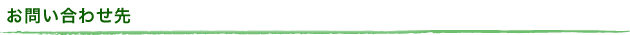 お問い合わせ先